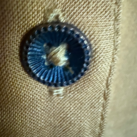 NWT  Sundance Femme Militaire Blouse Honey Military Inspired Size Petite Medium - Picture 6 of 15